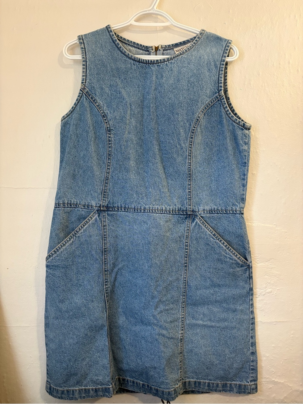 Match Denim Dress